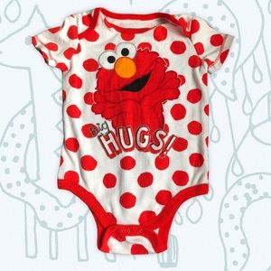 5/$25 Sesame Street Elmo Onesie NWOT